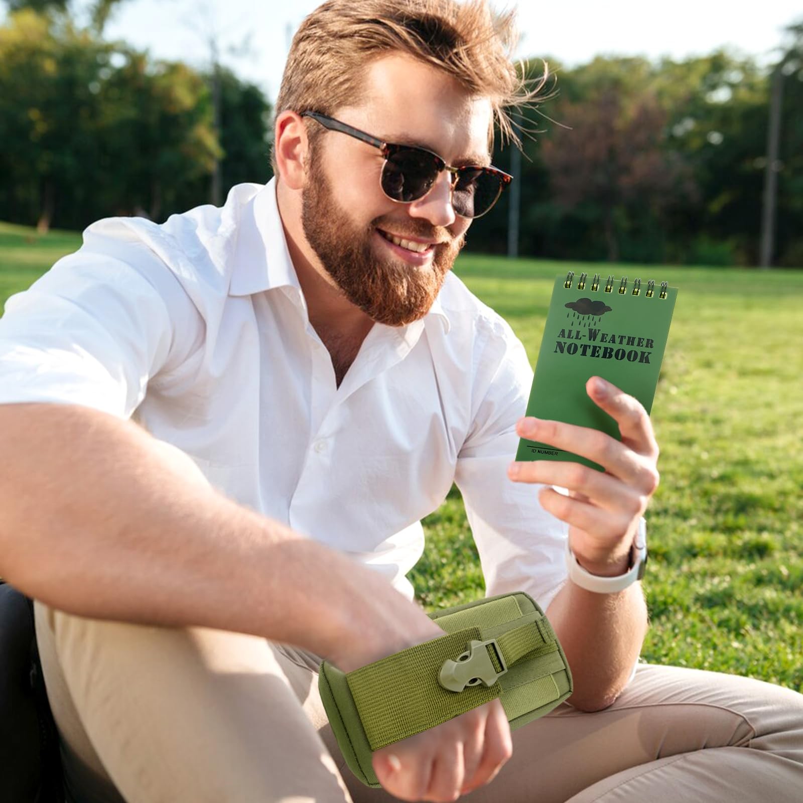 ShioShin 6Pcs Write in the Rain Notebook, Waterproof Notebook, Pocket Noteboo…