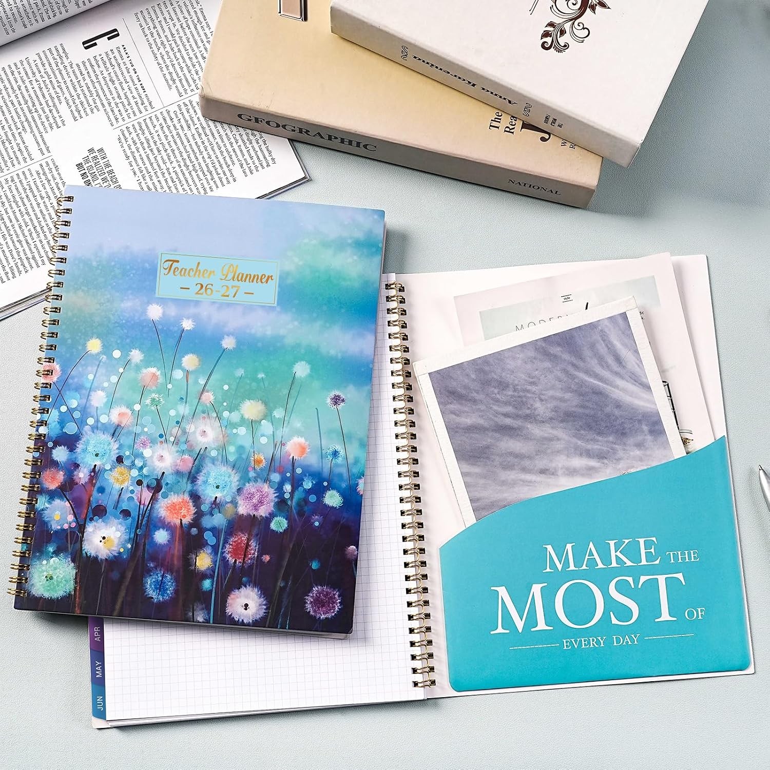 Teacher Planner 2026-2027 – Planner 2026-2027, Teacher Lesson Planner from July