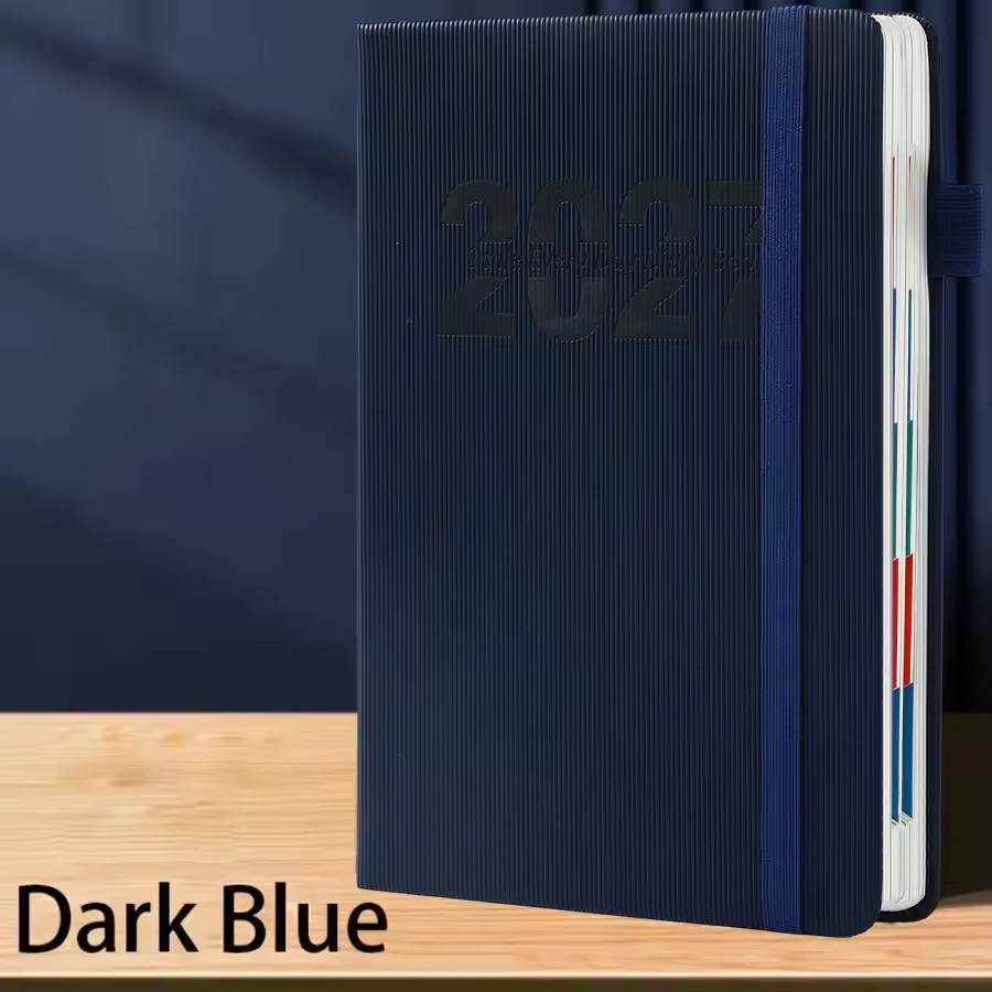 2027 Daily Planner – One Page Per Day, Full Page Layout, 365 Days Agenda, 5