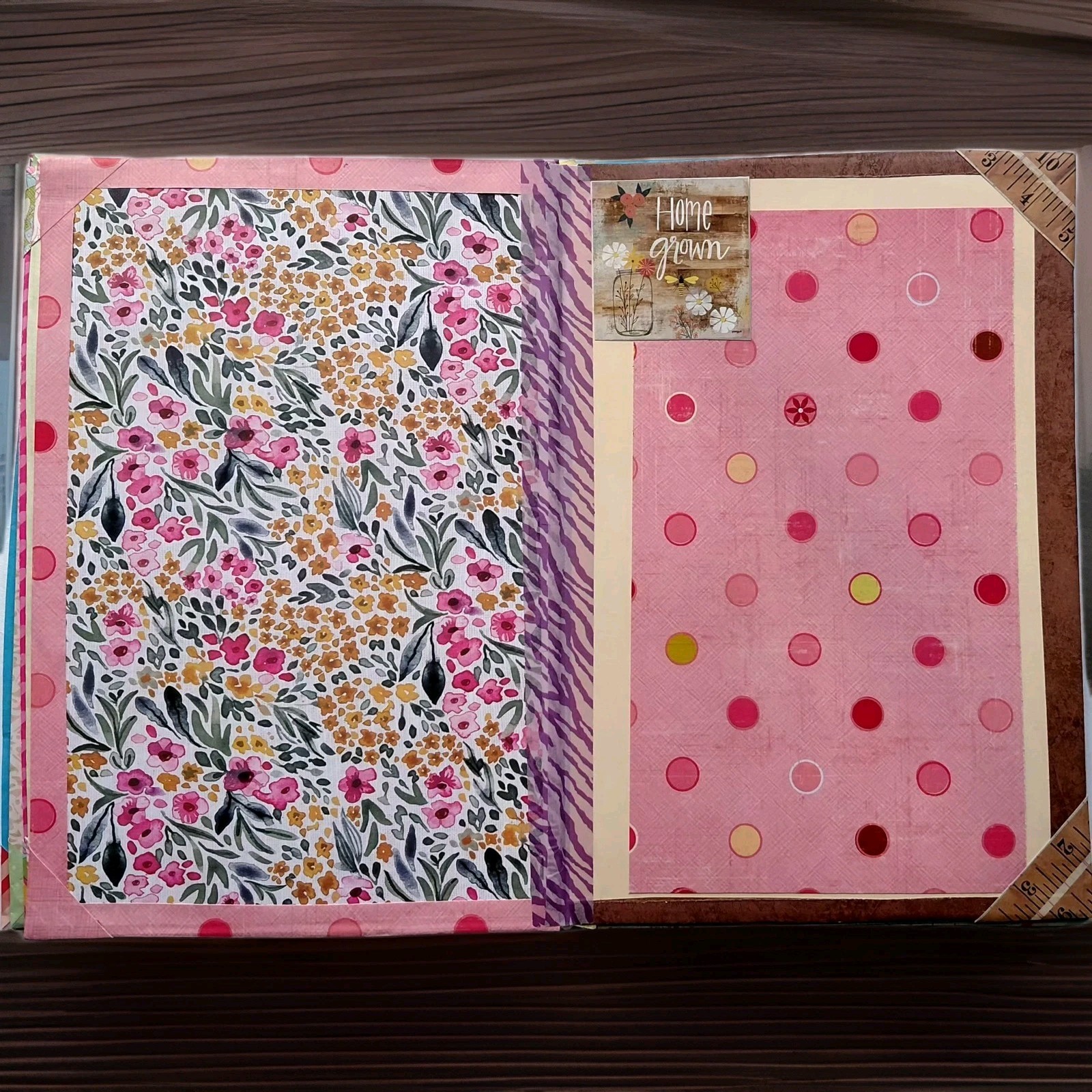 Vintage Theme Naked Journal 32 pages for Memories, Travel Log or Mementos (qs)