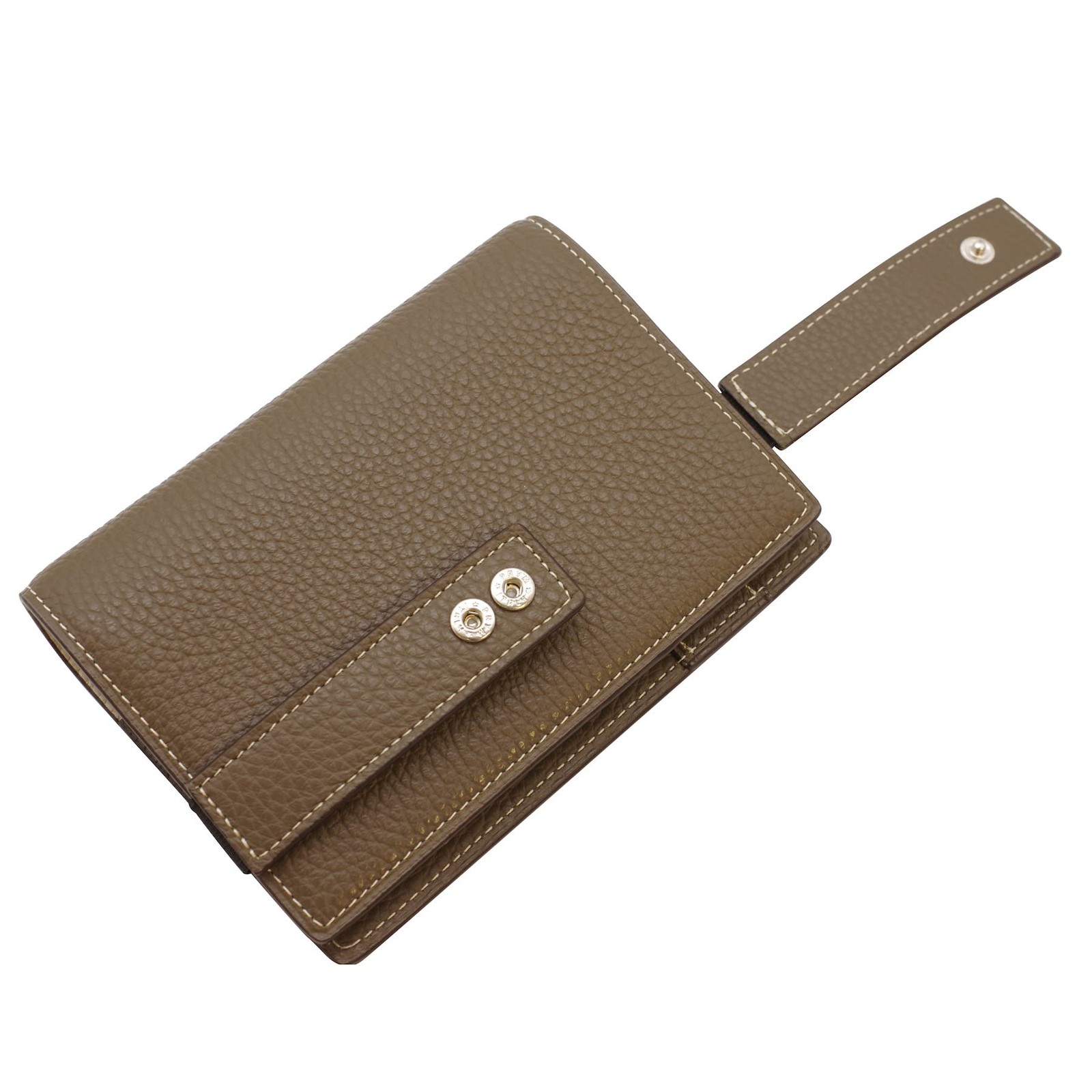 Breilio System Notebook Morbido Vertical Belt Mini 6 Ring Diameter 20 mm Beige G