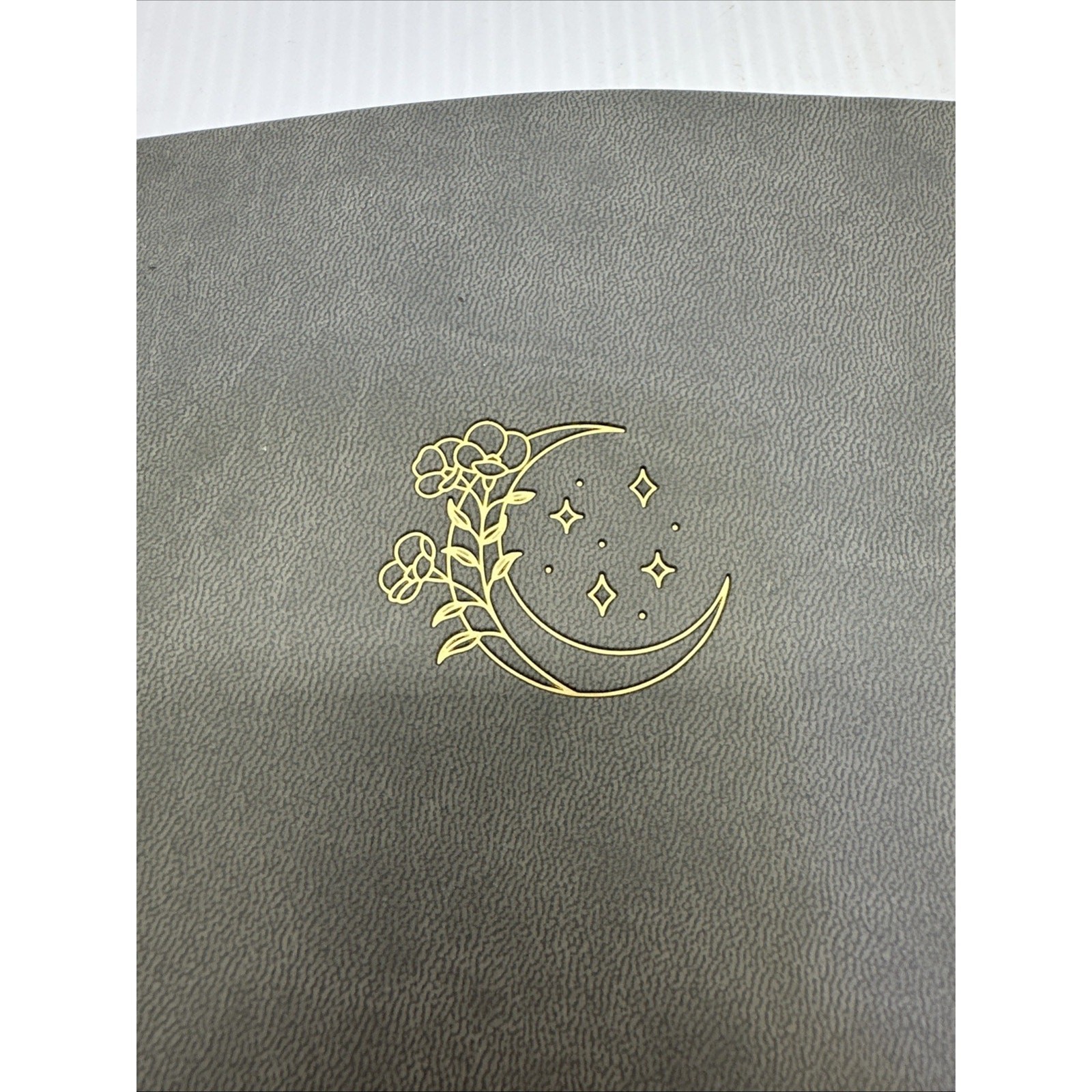 SIMSIMY Mental Health Journal , Gray Leather Bound Book {135}