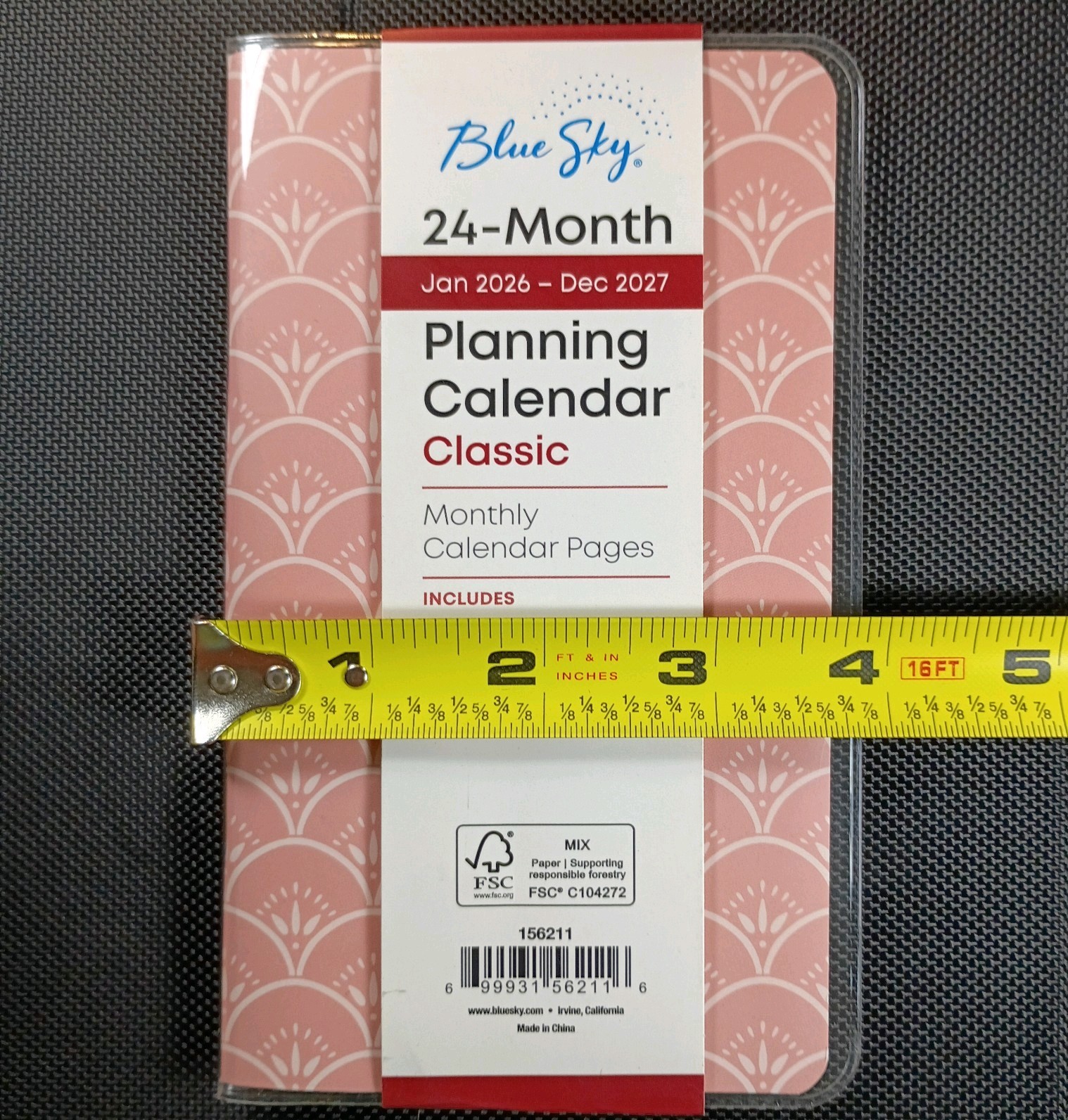 Blue Sky 24 Month Jan 2026 – Dec 2027 Planning Calendar Classic Pocket Size New