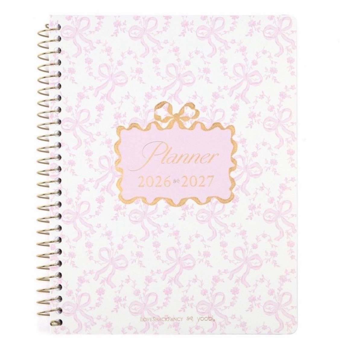 Love Shack Fancy Planner 2026 2027 Weekly Monthly Academic Organizer Coquette