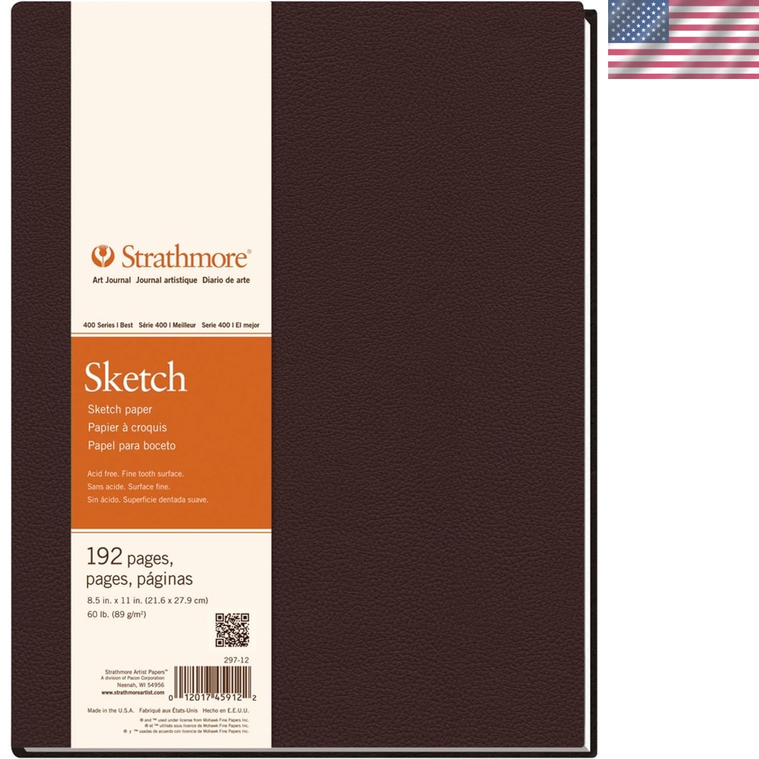 11×14 Art Journal Sketchbook with 96 Acid-Free Pages for Professional Artists