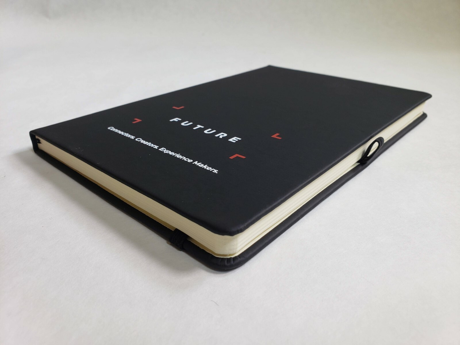 Lot Of 5 Future Black Lined Solid Cover Journal Notebooks 5.5 X 8.5 Inch