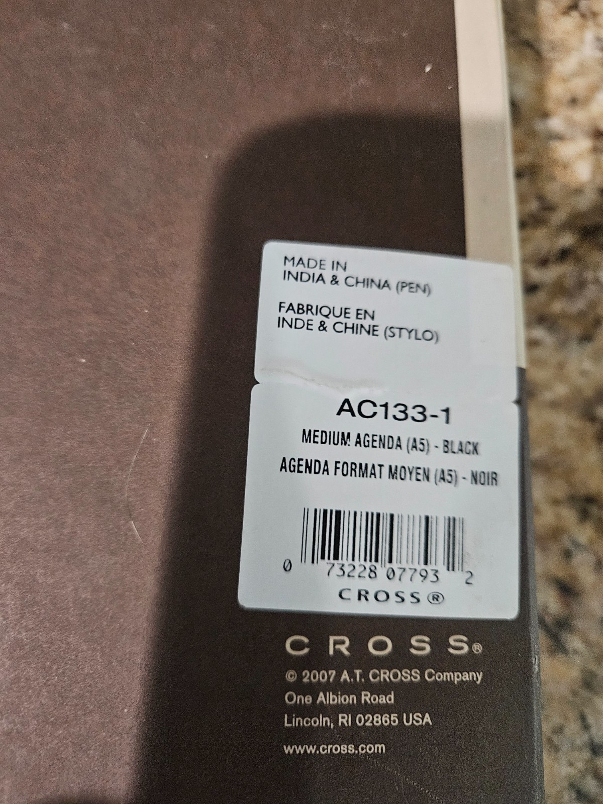 Cross Medium Agenda- Black New OLD STOCK In Box