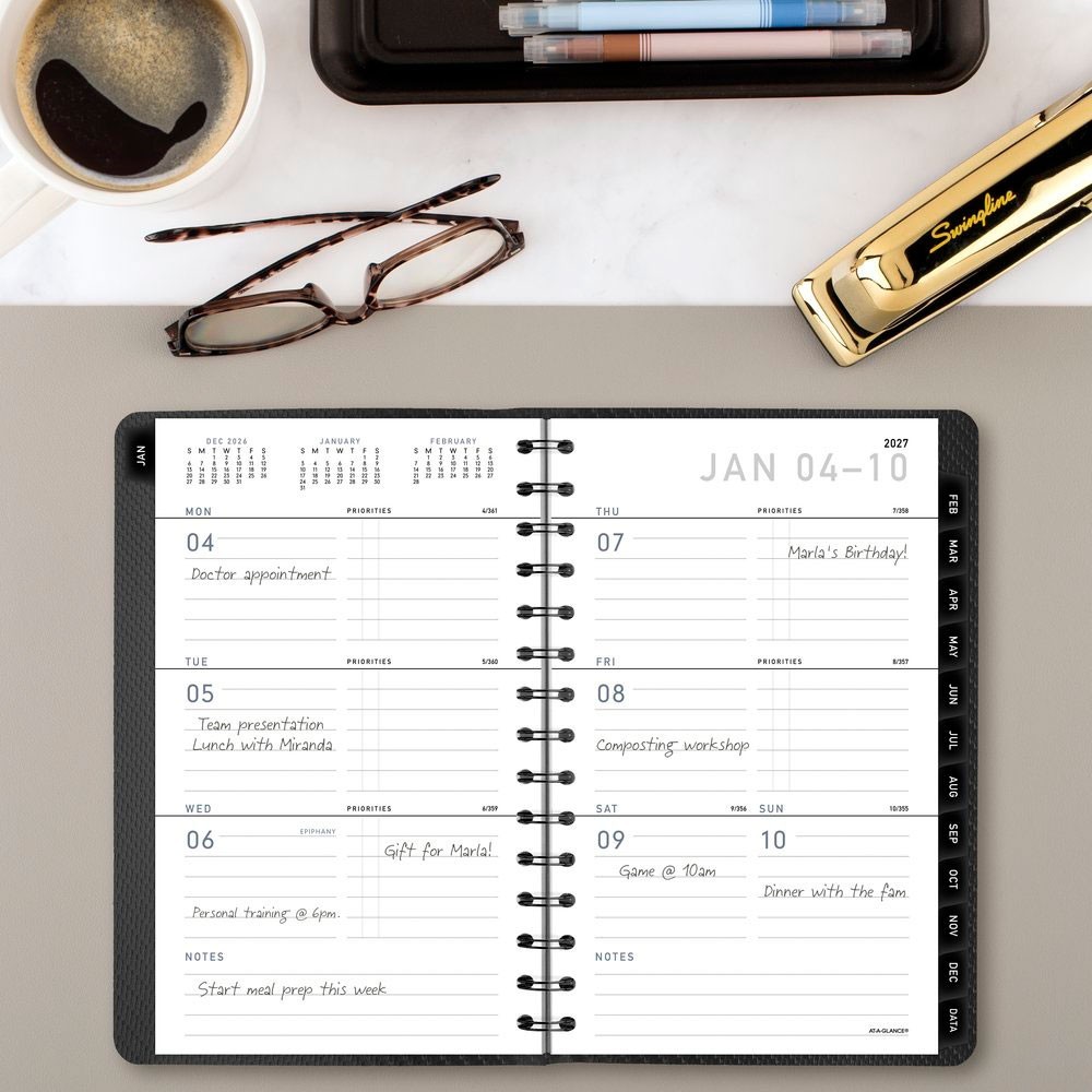 2026 At-A-Glance 70-100X-45 Weekly Monthly Planner, 5 x 8″