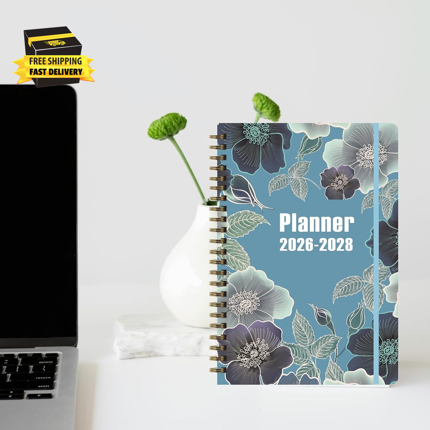 Monthly Planner 2026-2028, Monthly and Weekly Calendar Notebook for Office Work