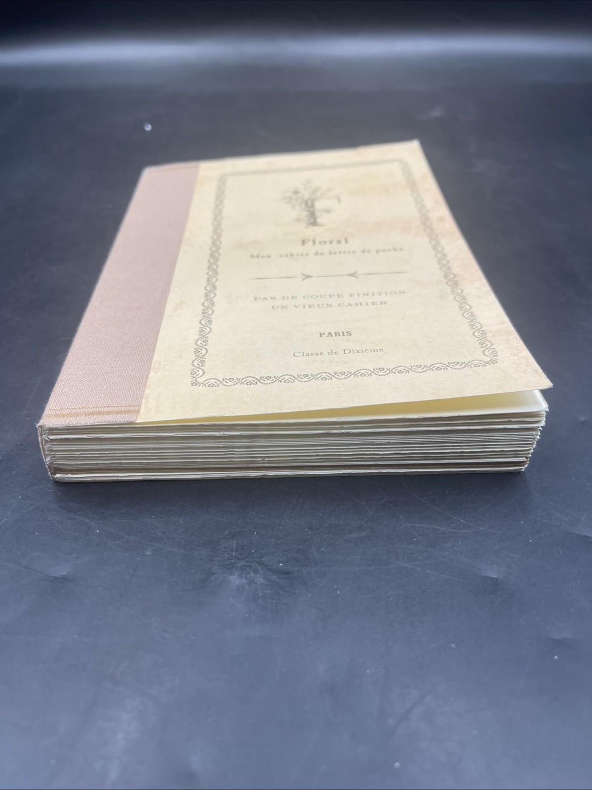 Time Concept Rough B6 Floral Notebook – 5″ x 7″, 144 Sheets – Old Book Vintag…