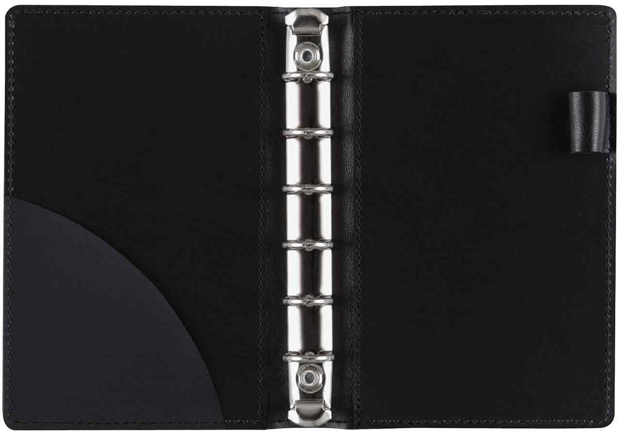 Reimei Fujii refill file pocket size synthetic leather black WPF801B