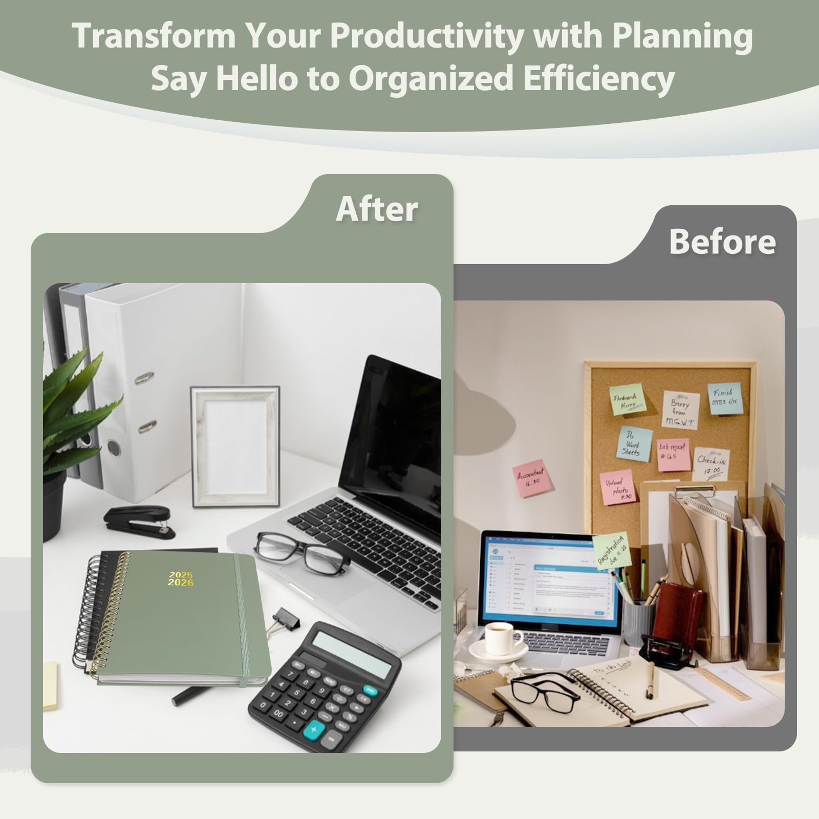 Planner 2025-2026 Weekly and Monthly Planning Book for Student Teacher Supplies