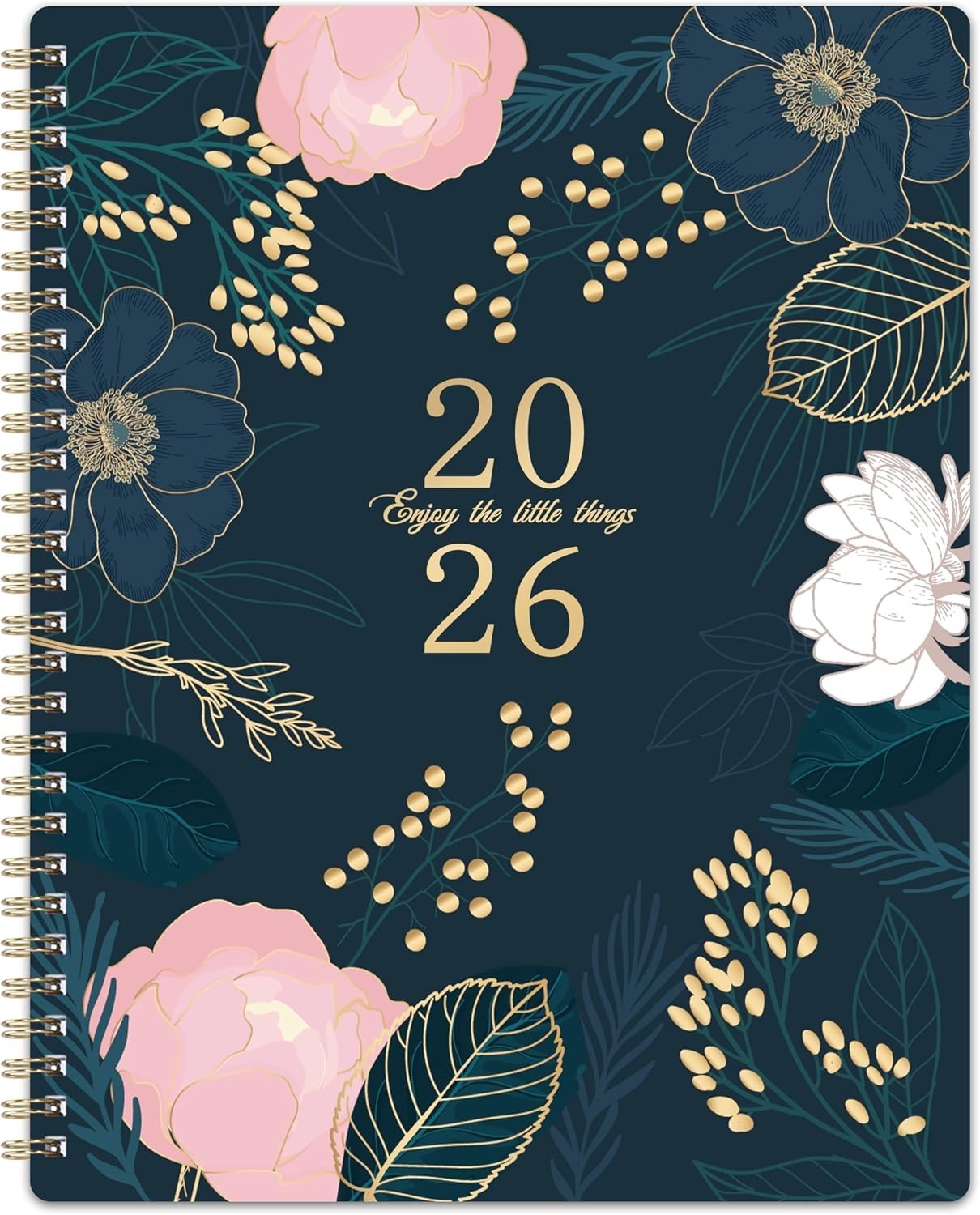 Functional 2026 Planner: Large 9” x 11” Pages with Quick-Access Monthly Tabs