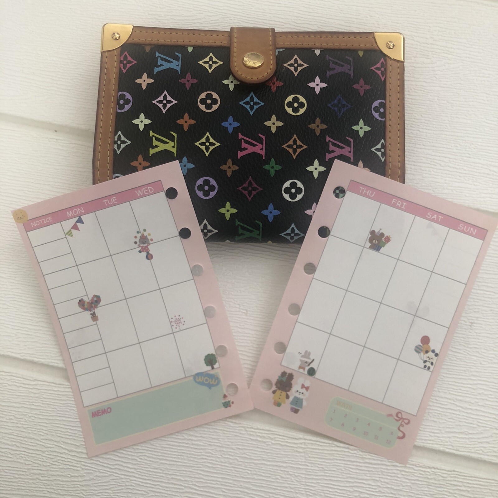 New Designs Fits For PM Size Agenda Or Pocket Size Inserts / Refills