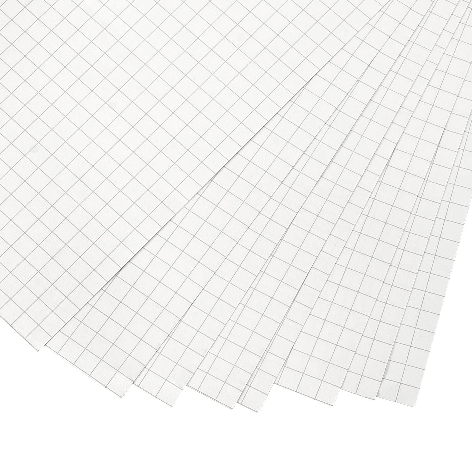 JAPCHET 800 Sheets A5 Grid Refill Paper Graph Squared White