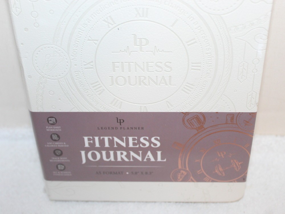 Legend Planner A5 Format Fitness Journal ~ 5.8″ x 8.3″ ~ Brand New Sealed