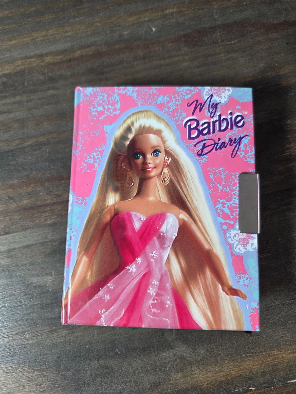 My Barbie Mini Diary, Locking Journal Vintage 1994 Hallmark with Box sb4