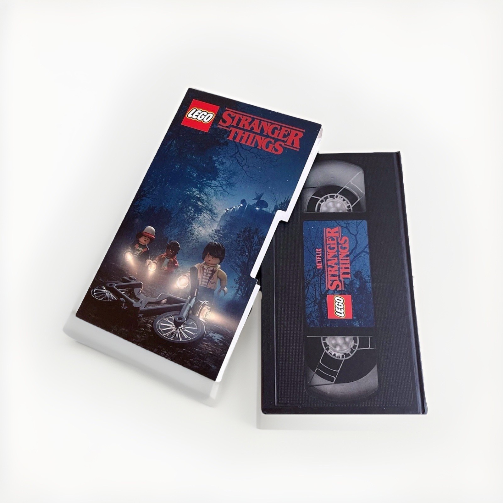 New LEGO Stranger Things Notebook Sketch Book 5005933 VHS Design Limited Edition
