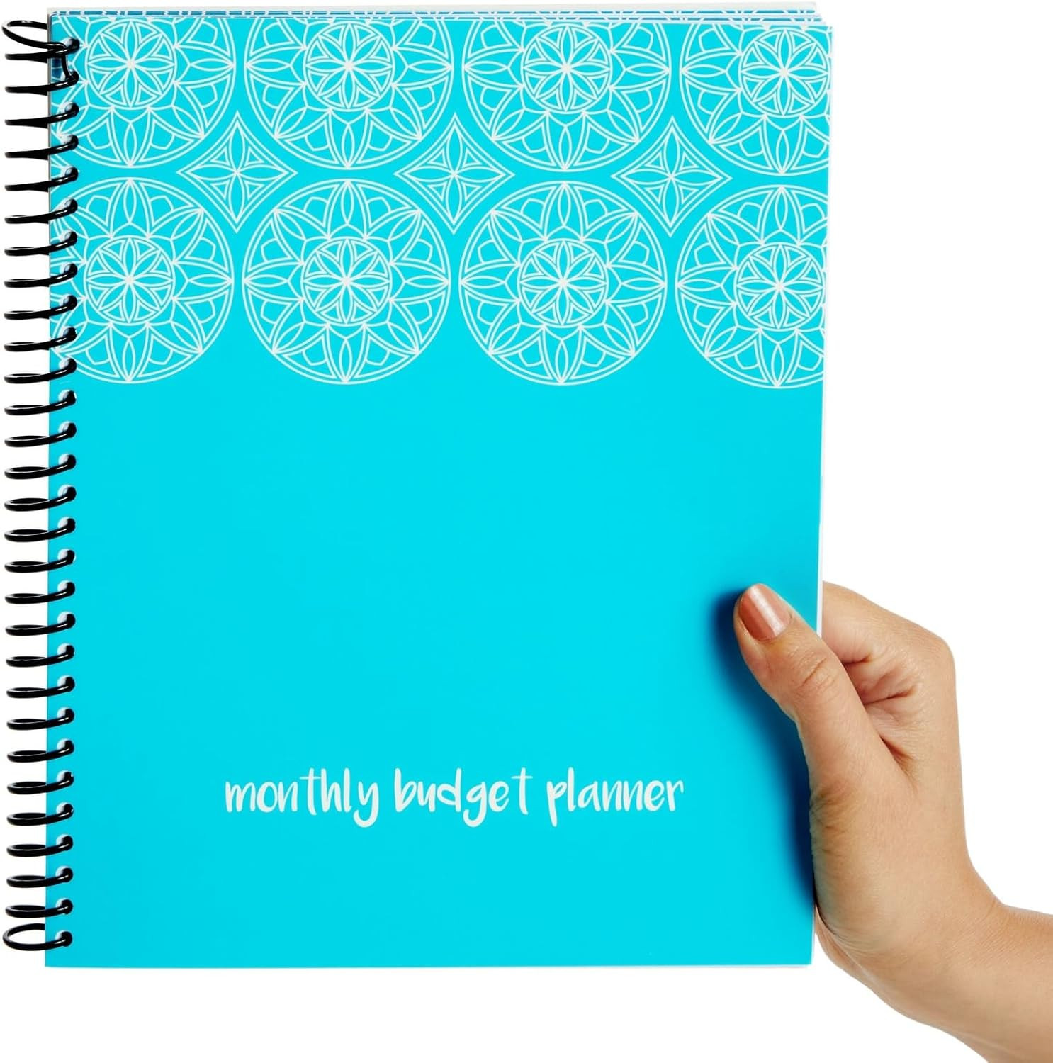 Budget Planner 2026-8 x 10 In, Blue – Expense Tracker Notebook – Bill Organizer