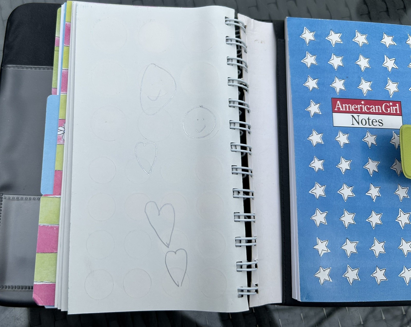 American Girl of Today Citrine Yellow Planner Vintage