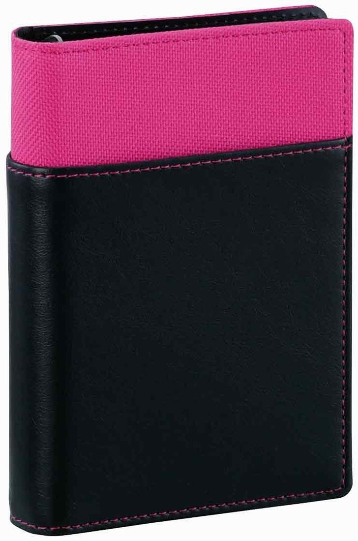 Raymay Fujii Refill File Pocket Size Synthetic Leather Pink WPF801P