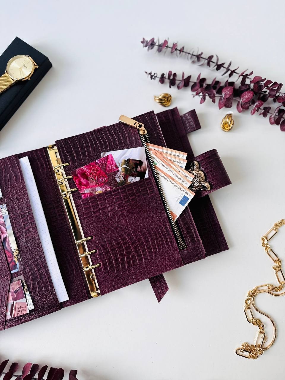 Luxury A5 dated 2026 weekly Leather Planner – Your Ideal Organizer.