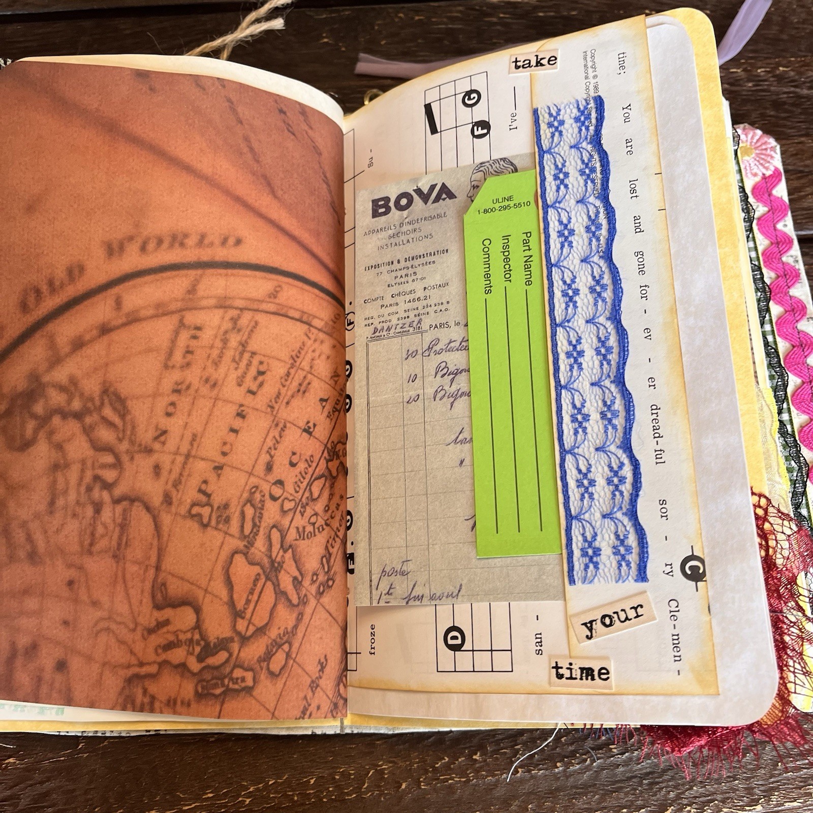 Book Lover Junk Journal Bookish Reader Vintage Softcover 3 Signatures Decorated