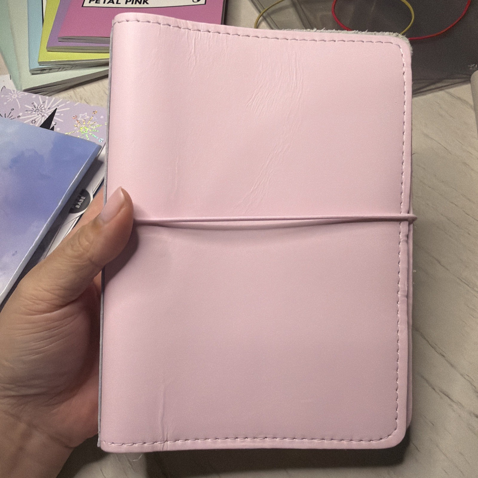 New Foxy Fix B6 Leather Pink Travelers Notebook Inserts Stickers + Mystery Gifts