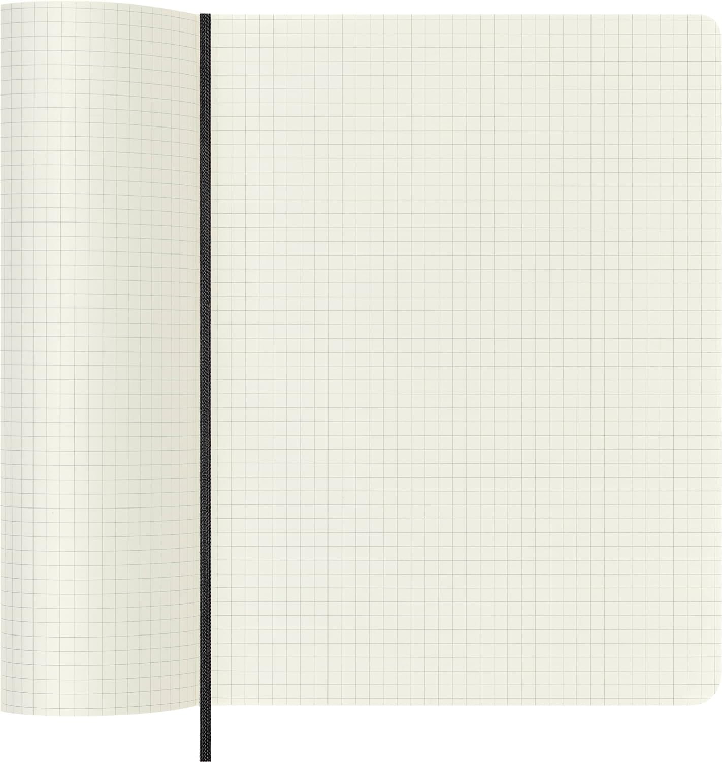 Moleskine Classic Notebook, Soft Cover, XL 7.5″ x 9.5″ Squared/Grid, Black, 1…