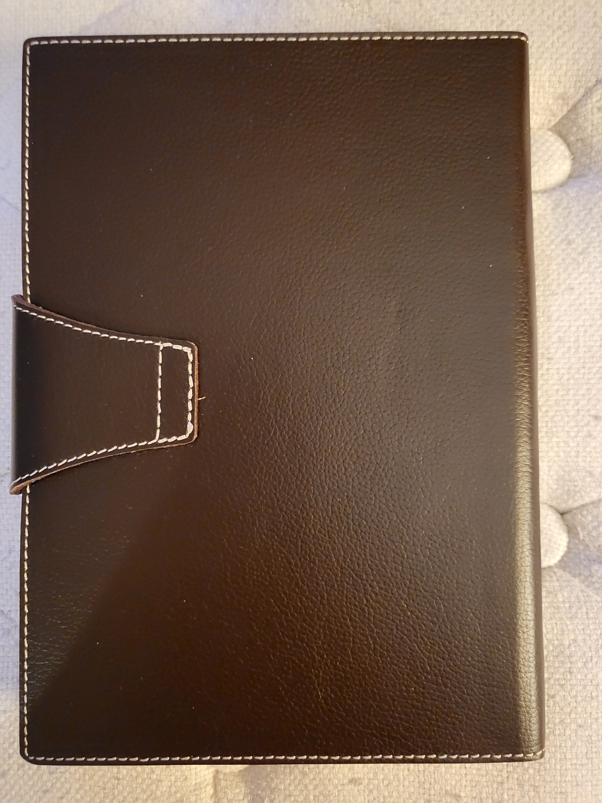 HANDMADE GENUINE LEATHER JOURNAL – MAGNETIC CLOSURE – Made in Italy