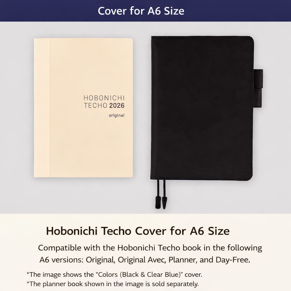 Hobonichi Techo A6 Mina Perhonen Skyful Yellow Planner Cover Japan