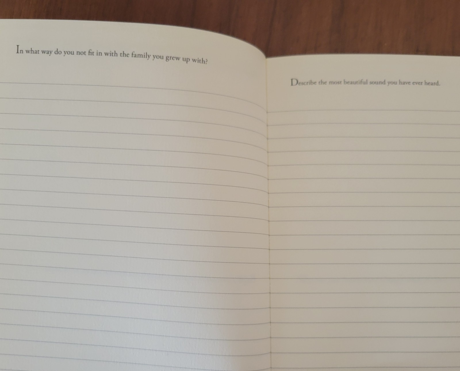 300 Writing Prompts Open Bound High Quality Paper Lined Journal 204 Pages – Used