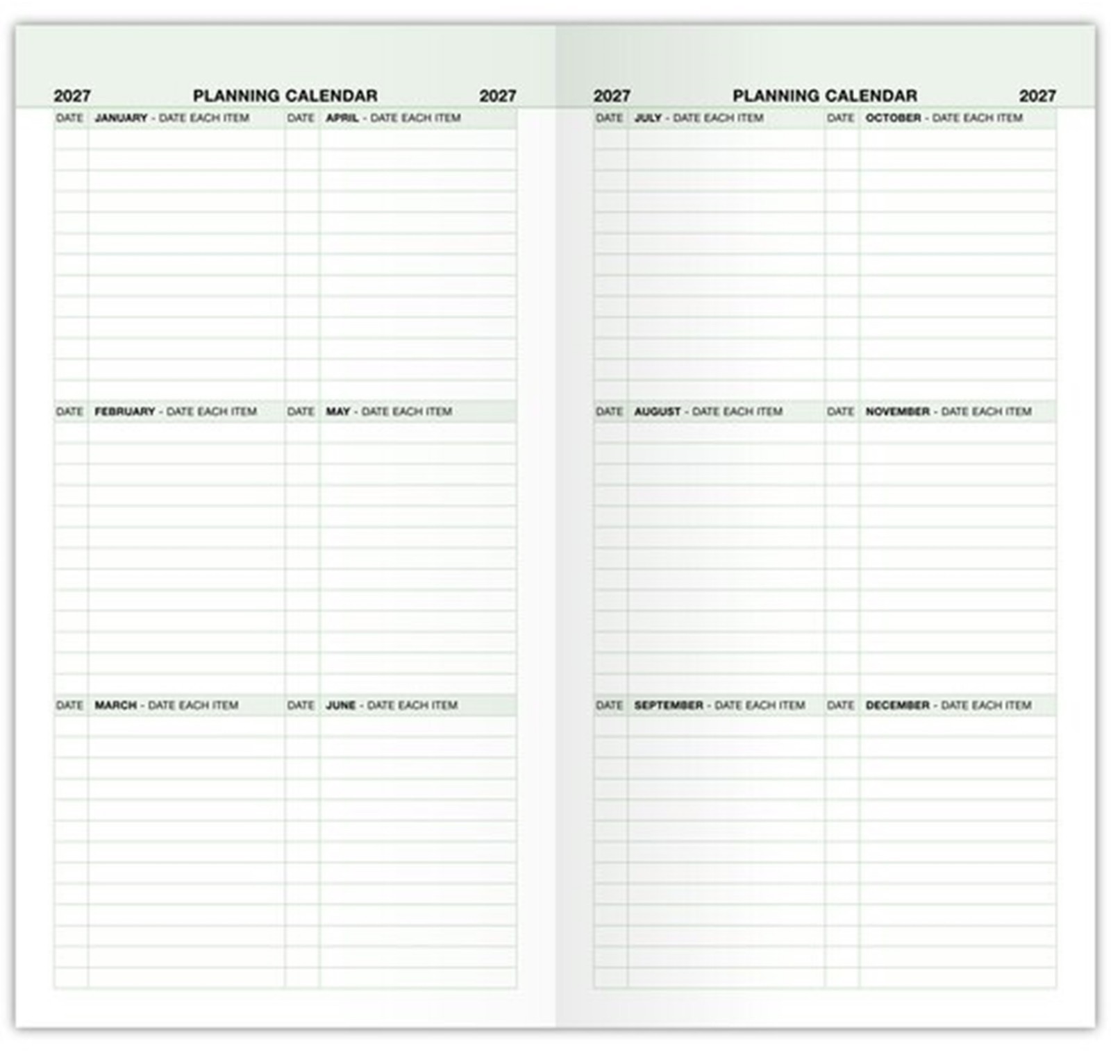 Day-Timer 2025-2026 , 20-Mth Advance Planner Refill, Pocket, 3-1/2″ x 6-1/2″