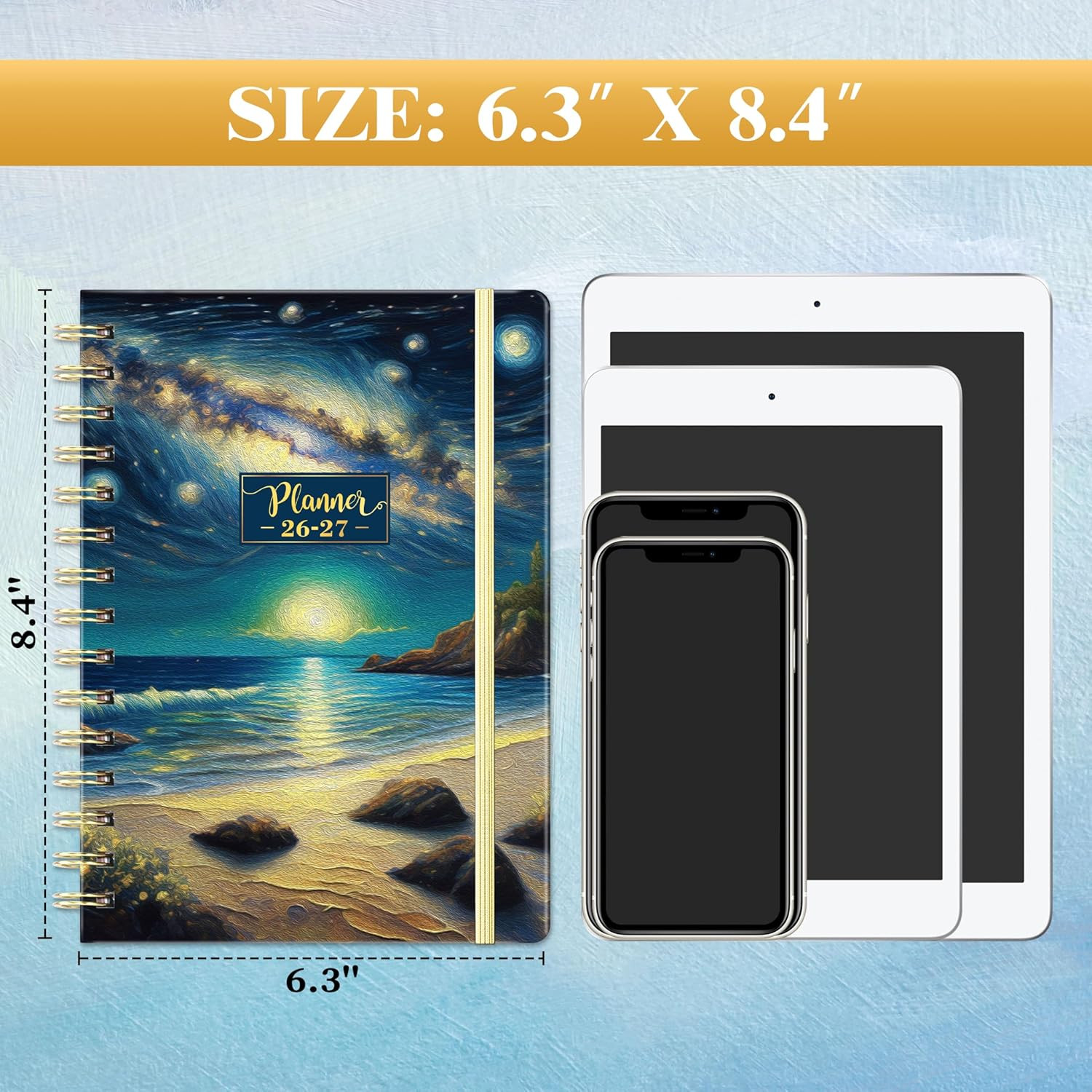 Planner 2026-2027 – Academic Planner 2026-2027, July 2026 – June 2027, 8.4″ X 6.