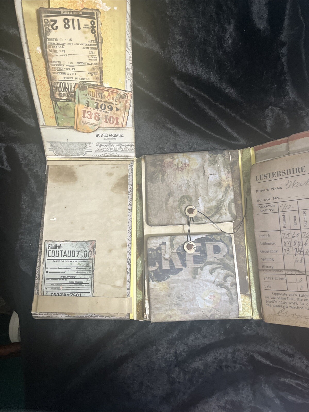 Tim Holtz Paper Backdrops Folio Handmade