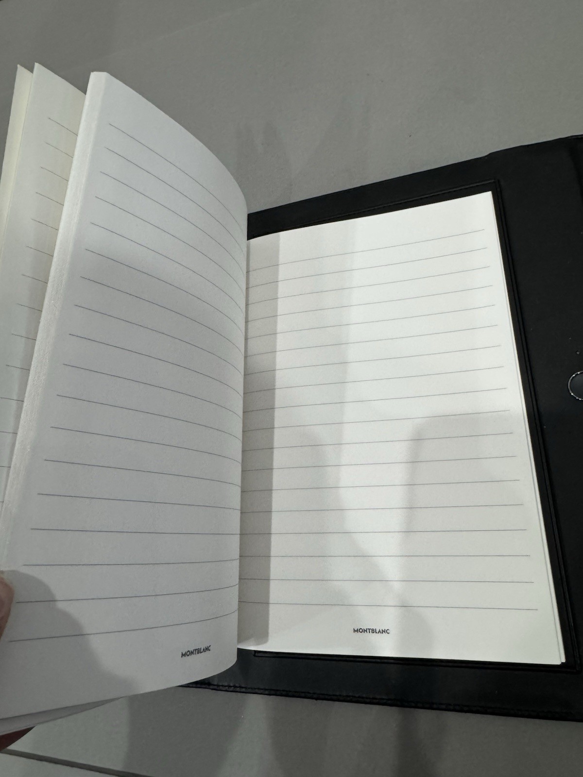 Montblanc Augmented Paper Leather Notebook Cover & Digitizer w/Starwalker Pen