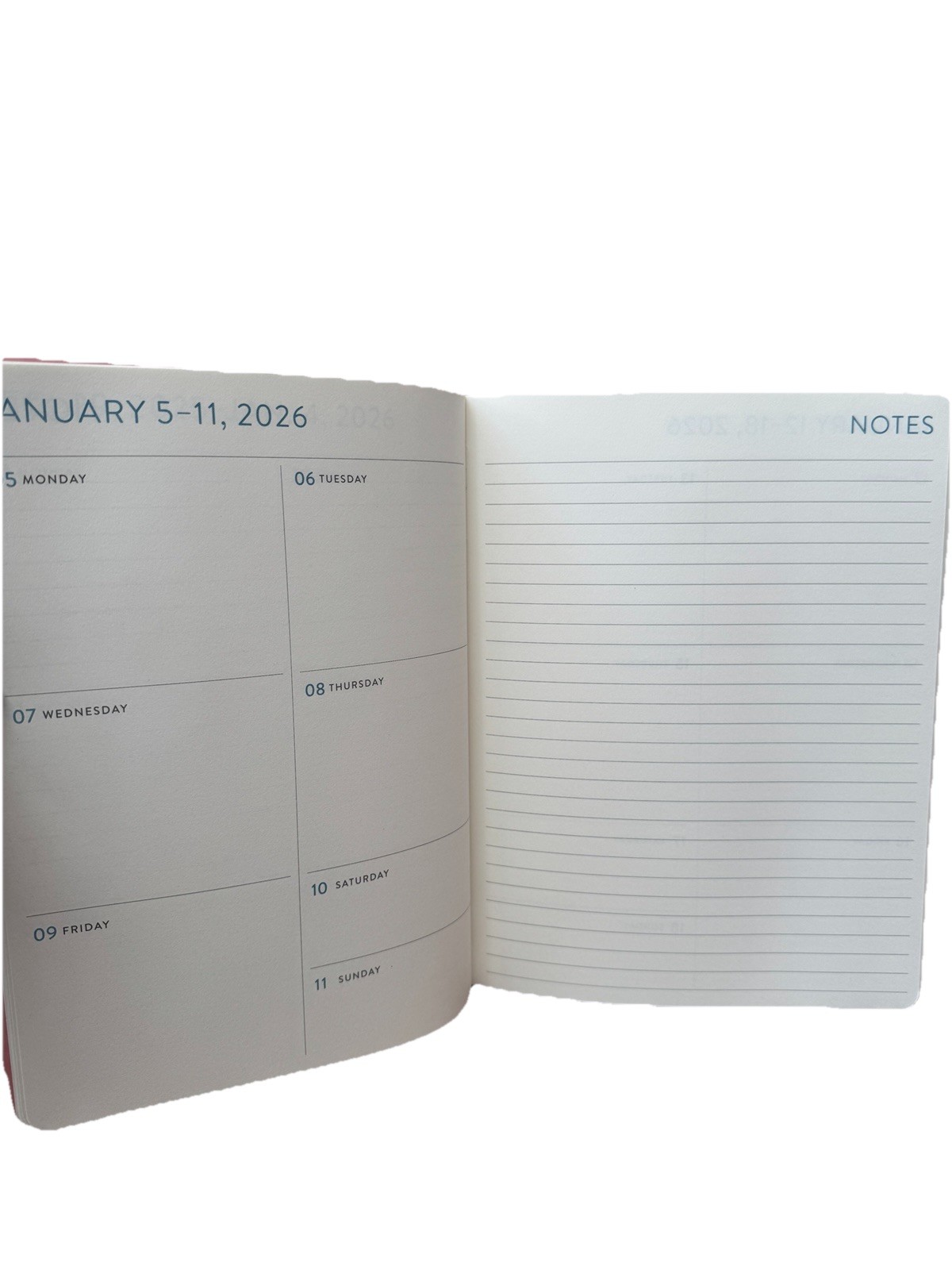 2026 Planner Orange Circle Studio Planner 12 Months Planner Jan-Dec 2026 10×8”