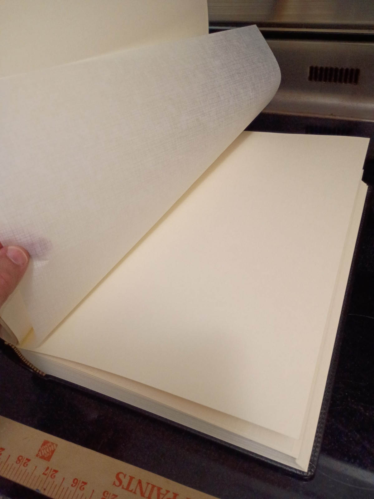 Vintage Gigiodoro Firenze Italy Leather Notebook Diary Guest Book Vellum…
