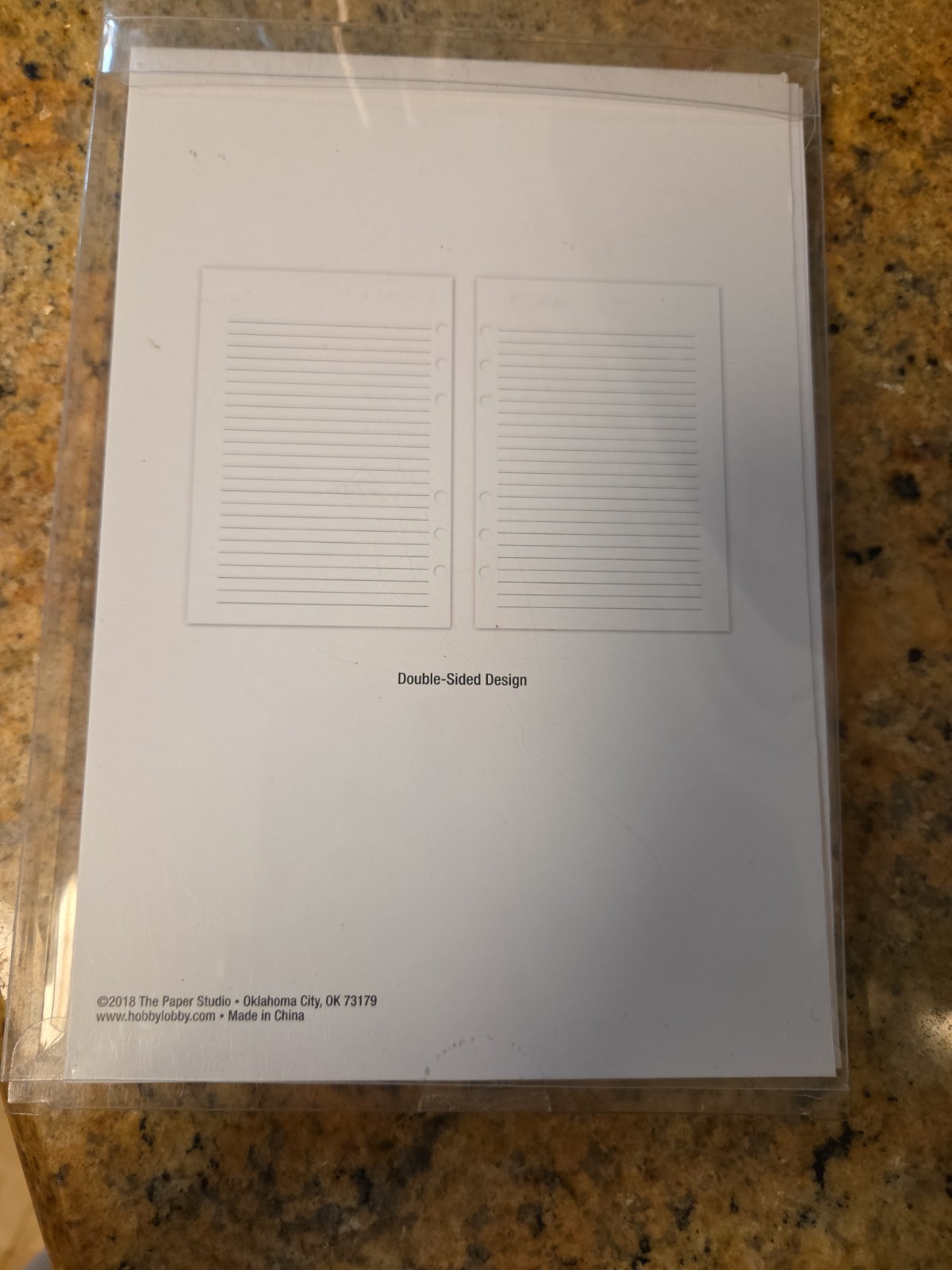 Agenda 52 Personal Size Double-Sided Expense Tracker Notepad