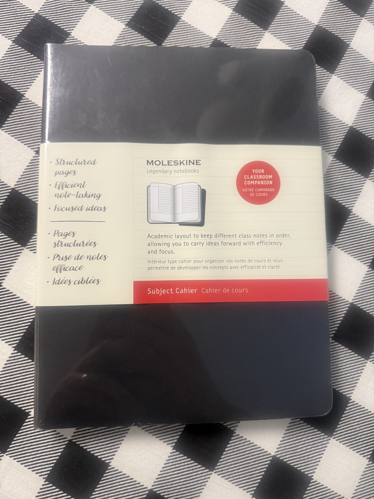 Moleskine Subject Cahier Journal, XL, Black/Kraft Brown (7.5 X 9.75) (Other)