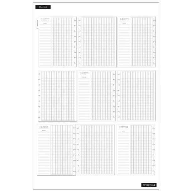 The Happy Planner TEACHER Academic Layout 12 mo 2022 – 2023 Calendar Student NEW