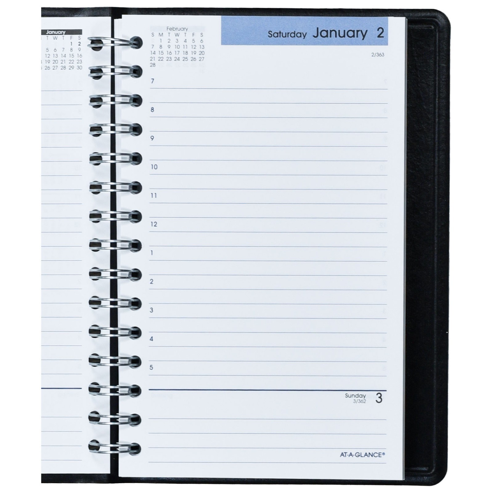 2026 At-A-Glance DayMinder SK44-00 Daily Appointment Book, 5 x 8″