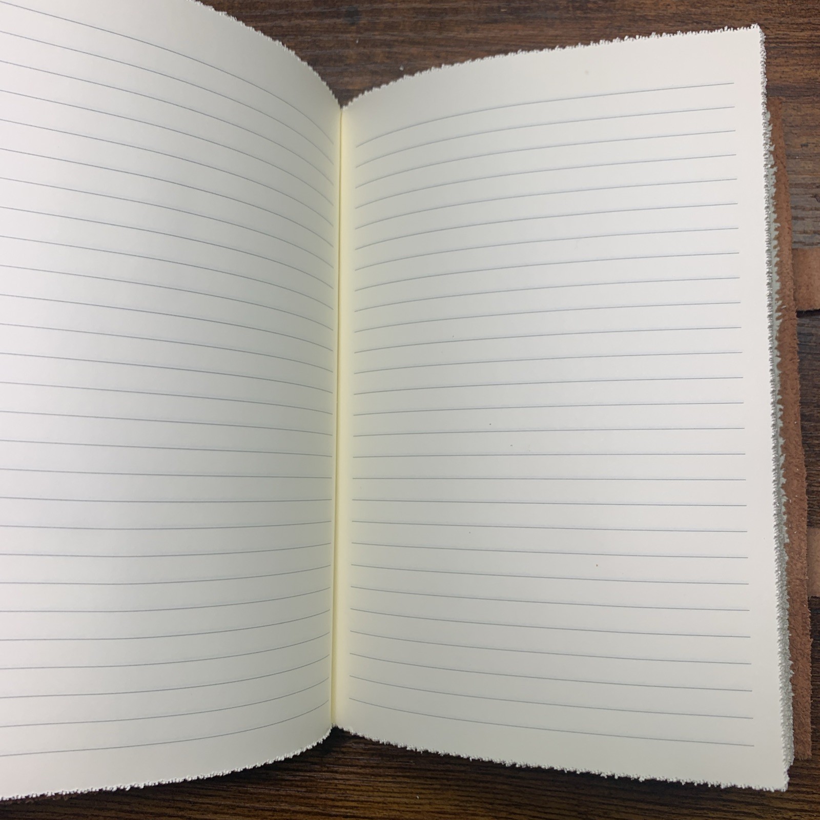 Leather Floral Embossed Journal Notebook with Straps Made in Italy