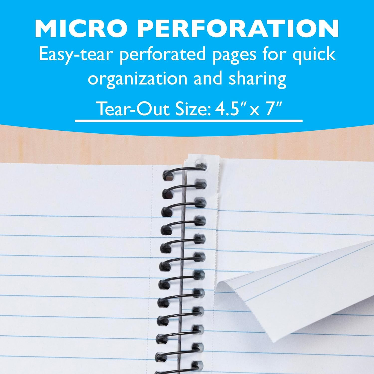 BAZIC 120 Ct. 5″ X 7″ Personal/Assignment Spiral Notebook