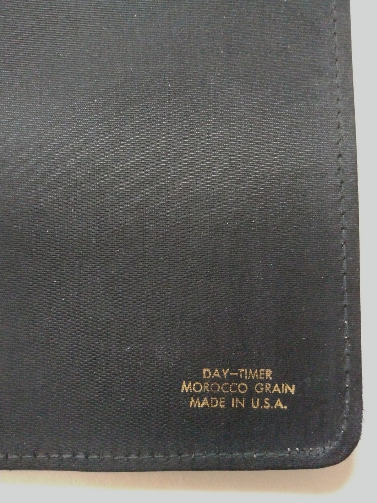 Vintage Day-Timer Executive 7 Ring Binder Organizer, Morocco Grain Leather US