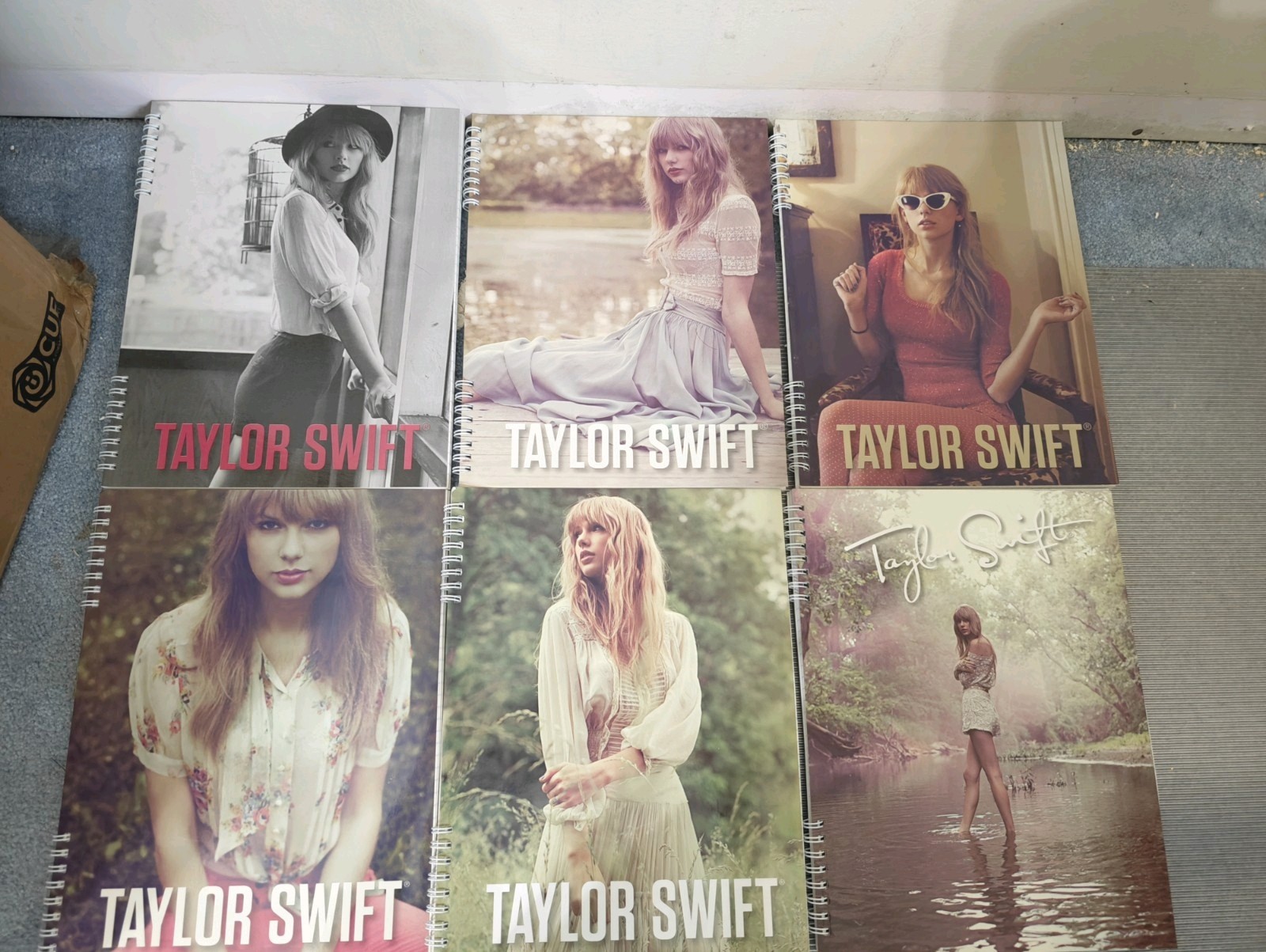 Taylor Swift RED Official Spiral Notebook, 2012 Edition (1 notebook ONLY)