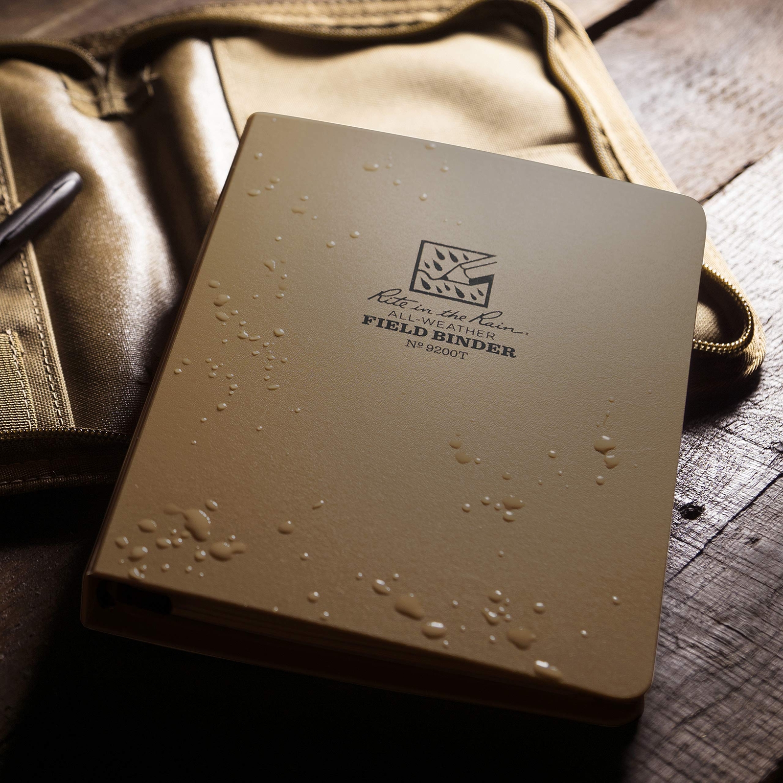 New Rite in the Rain Ring Binder 1/2 inch Tan 9200T