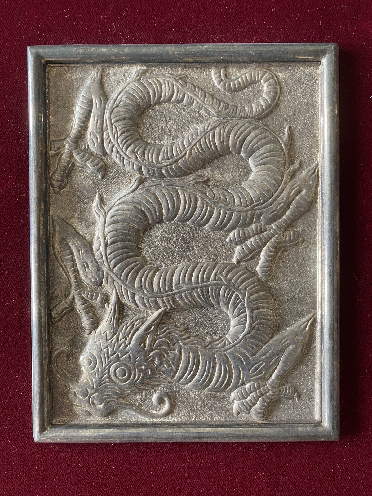 Shanghai Tang Journal Chinese Silver Dragon Photo Scrap Wedding Book Luxury