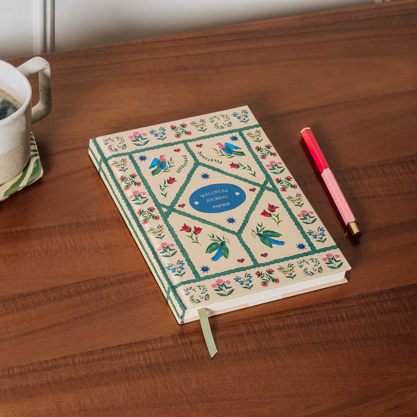 Papier – Quilted Daydream A5 Hardcover Guided Wellness Journal