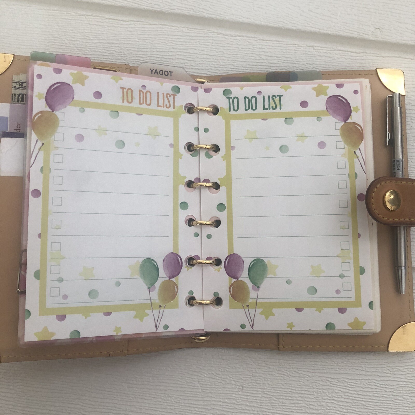 Agenda-PM-Inserts-JUST-TODO-Refills Fits For PM Size Agenda